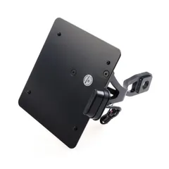 CULT-WERK side mount license plate bracket black. DE | 964987