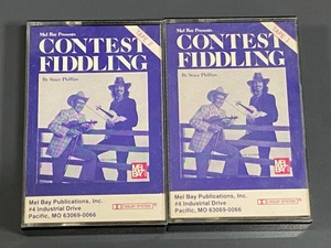 貴重品　CONTEST FIDDLING byStacy Philips 　カセットテープ2本　カントリーフィドル　