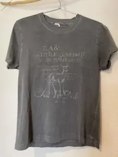 ila アイラ　ナノユニバース　プリントTシャツ