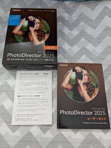 ◯0612u2623　PhotoDirector 2025 Ultra アップグレード & 乗換え版 画像写真編集ソフト 色調補正 永続ライセンス Windows対応