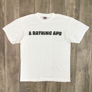 ★激レア★ 初期 stash × BAPE 圧縮 Tシャツ Lサイズ a bathing ape 90s エイプ ベイプ アベイシングエイプ スタッシュ NIGO oneita 8072