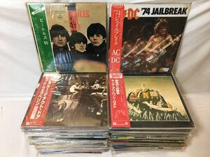 LP レコード ROCK ロック 122枚まとめ US/見本盤含 BEATLES/AC DC/LED ZEPPELIN/King Crimson/ROLLING STONES/DEEP PURPLE/OFF SPRING