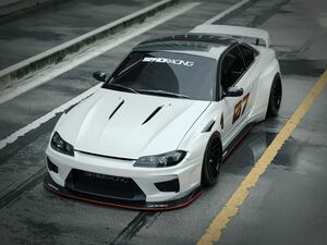 S15 フロントバンパー ボディキット専用 スキッドレーシング skidracing :S15bodykit-front bumper