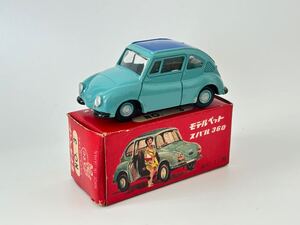 （S167）ミニカー MODEL PET モデル ペット スバル SUBARU 360 No.3 縮尺 1/36 ATC 日本製 MADE IN JAPAN 当時物