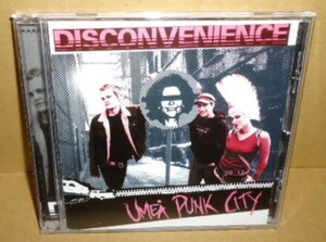 Disconvenience Umea Punk City 中古CD Epidemics Swedish Female Girl HARDCORE 女性ボーカル スウェーデン ガールハードコアパンクロック