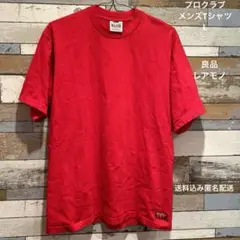 プロクラブ　メンズTシャツ　L 赤　レア　ヒップホップ　ラッパー