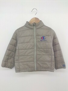 ◇ Champion チャンピオン キッズ 子供服 長袖 中綿 ジャケット サイズ100 グレー メンズ P