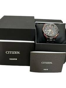 【1円スタート】シチズン　CITIZEN　H804-T021395　アテッサ　エコドライブ メンズウォッチ　腕時計