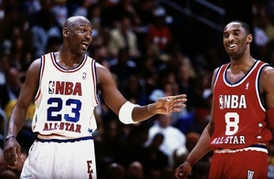 【新品】NBA オールスターゲーム Michael Jordan & Kobe Bryant マイケル・ジョーダン&コービー・ブライアント　ポスター