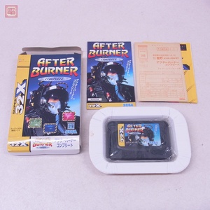 動作保証品 MD メガドライブ スーパー32X アフターバーナー コンプリート AFTER BURNER COMPLETE セガ SEGA 箱説ハガキ付【10