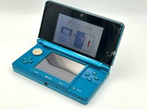 【初期化済み】1円〜 任天堂 3DS CTR-001 ブルー Nintendo 青 ゲーム機 ニンテンドー 【60】2411016NYQSI