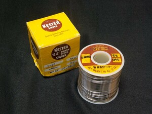 ♪♪Kester 44 Solder 63/37 1ポンド #2655、ケスター ビンテージ・ハンダ 半田♪♪