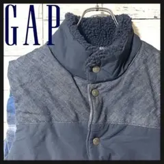 【コラボ商品】GAP×PENDLETION コットンダウンベスト　S B305