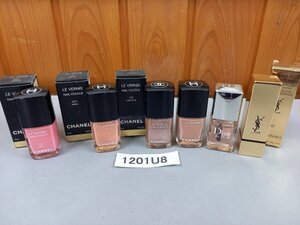 1201U8　ネイルカラー　ポリッシュ　口紅　各種おまとめ　CHANELシャネル　Dior　YSL