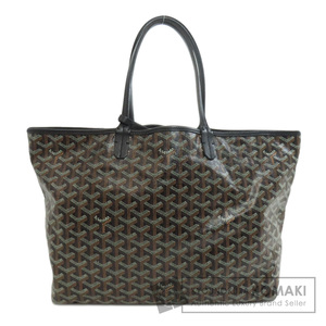 GOYARD ゴヤール サンルイPM ヘリンボーン柄 トートバッグ PVC レディース 中古