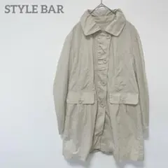 STYLE BAR Femme　ブルゾン　ジャンバー　９号　ベージュ　体型カバー