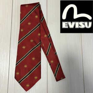 yamane deluxe レジメンタル　クレスト　ネクタイ　EVISU ヤマネ　デラックス　エビス