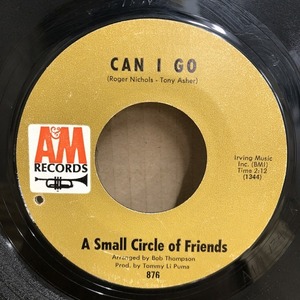 ROGER NICHOLS & THE SMALL CIRCLE OF FRIENDS / CAN I GO (876)
