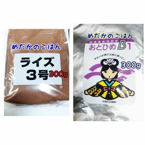 めだかのごはん ライズ3号 300g おとひめB1 300g リパック品 グッピー 熱帯魚 金魚 アクアリウム らんちう