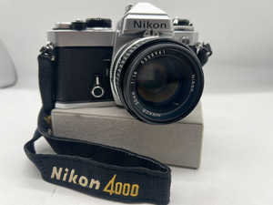 7505-02★Nikon/ニコン FE NIKKOR 50mm 1:1.4 ニコン シルバーボディ 一眼レフ MF フィルムカメラ カメラ レンズ★