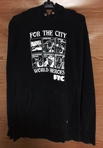 FTC×MARVEL COMICS　コラボパーカー　WORLD HEROES