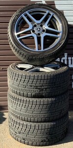 CLS★スタッドレスホイール4本セット★255/40R18★ヨコハマ室内保管メルセデスベンツ