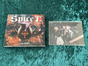 ★TRiDENT★特典生写真付★CD+DVD★初回限定盤/トレーディングカード付/スリーブケース★Spice X★トライデント★ガールズロックバンド革命