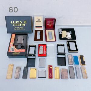 11Y016 【1円〜】ライター まとめ 大量 ガス オイル 喫煙具 たばこグッズ zippo ジッポ Maruman マルマン dunhill ダンヒル 他 