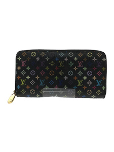 LOUIS VUITTON◆ルイヴィトン/ジッピー・ウォレット_モノグラム・マルチカラー_マルチカラー/PVC/マルチカラー/レディース