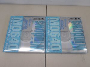 ★未開封品★MO TEIJIN MO640 640MB Windows 2枚セット【他商品と同梱歓迎】