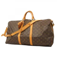 ルイ・ヴィトン(Louis Vuitton) ルイ・ヴィトン ボストンバッグ モノグラム キーポルバンドリエール55 M41414 ブラウンメンズ レディース