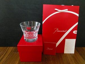 ♪♪【6J31⑨ｊ】バカラ グラス ビバ ロックグラス 2013年号 イヤータンブラー Biba 8.5cm　Baccarat　箱・リボン・紙袋付 ♪♪