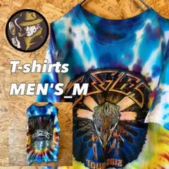 【US規格】THE EAGLES タイダイ染め バンドTシャツ ギルダン M