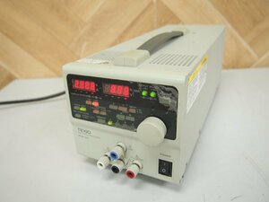 ☆【1H1003-32】 TEXIO 直流安定化電源 REGULATED DC POWER SUPPLY PW18-3AD 100V ジャンク