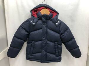 TOMMY HILFIGER キッズ ダウンジャケット 6 サイズ 116cm ネイビー トミーヒルフィガー 24070102