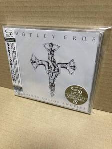 PROMO SEALED！新品SHM CD +DVD！Motley Crue / Saints Of Los Angeles Universal UICE-9074 見本盤 未開封 SAMPLE 2008 JAPAN 1ST PRESS