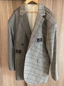 【激レア】ダブレット doublet　SELVAGE　LINE　TAILORED　JACKET 2018s/s L セルビッジラインテーラードジャケット