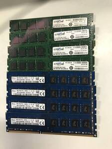 104★中古品 デスクトップ用 メモリー8GB DDR3 8GBx8枚 計64GB★