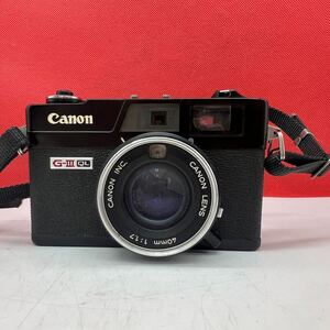 ♪ Canon Canonet QL17 G-III QL レンジファインダー フィルムカメラ ボディ ブラック LENS 40mm F1.7 レンズ ジャンク キャノン