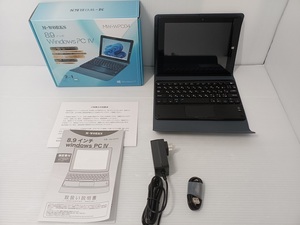 M-WORKS サイエル 8.9インチタブレット WindowsPC Ⅳ MW-WPC04 ノートPC 2in1 windows11 8000mAh大容量バッテリー【中古品】 ○YR-51590○