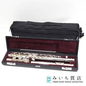 質屋 1円～ YAMAHA ヤマハ フルート YFL212 楽器 管楽器 演奏 ケース付き 24k511-1 みいち質店