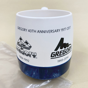 【希少!! 非売品】GREGORY・グレゴリー・40周年・記念品・DINEXマグカップ