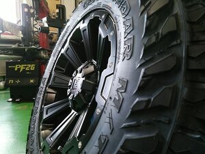 プラド タイヤホイールセット ヨコハマ ジオランダー MT 265/70R17 タイヤホイール17インチ DeathRock マットブラック