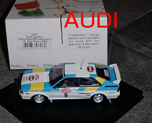 1606 1/43 アウディ クワトロ サンレモ ラリー 9号車 1982 1st 優勝 WIN AUDI quattro クアトロ