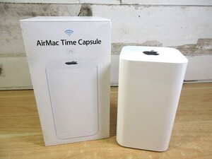 2F1-1「Apple AirMac Time Capsule 3TB A1470」アップル ルーター タイムカプセル 現状品 動作・通電未確認 