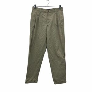 CHAPS チノパンツ W34 チャップス ベージュ タック シンプル 古着卸 アメリカ仕入 2307-961