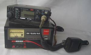 FMトランシーバー★YAESU FT-712L&4/DC MODEL GS-400A430MHz 無線機 ★ya18