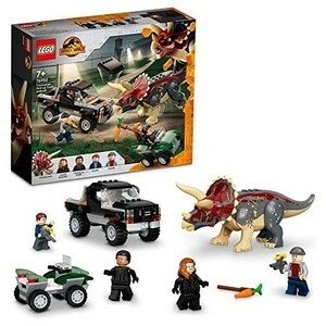 レゴ(LEGO) ジュラシック・ワールド トリケラトプスのトラック襲撃 76950 新品 おもちゃ ブロック プレゼント 恐竜 未使用品