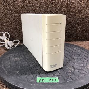 98-461 激安 レトロPC パーツ 外付けHDD HARD DISK UNIT Logitec Manhattan LHD-M2000HG2 SCSI 通電不可 HDD無し ジャンク