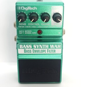 【1円スタート】 Digitech (デジテック)/ BASS SYNTH WAH BASS ENVELOPE FILTER ベース用エフェクター オートワウ/エンベロープフィルター